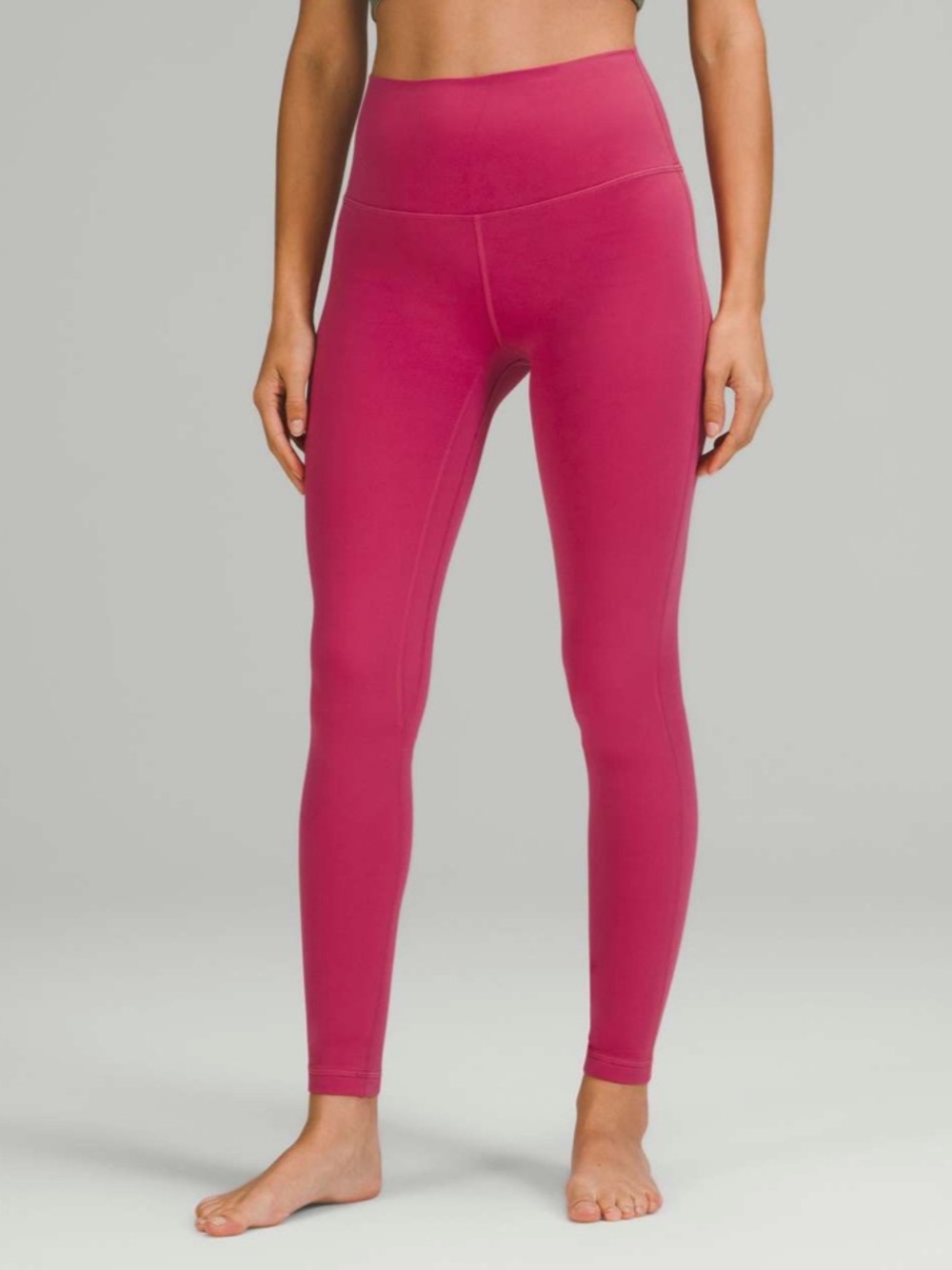 Lululemon Align High-Rise Pant 28" Pink Lychee Size 6 Style W5ECIS